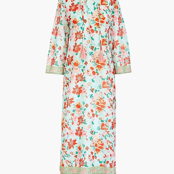 J.CREW FLORAL COVER UP DRESS - Picture 1 of 5